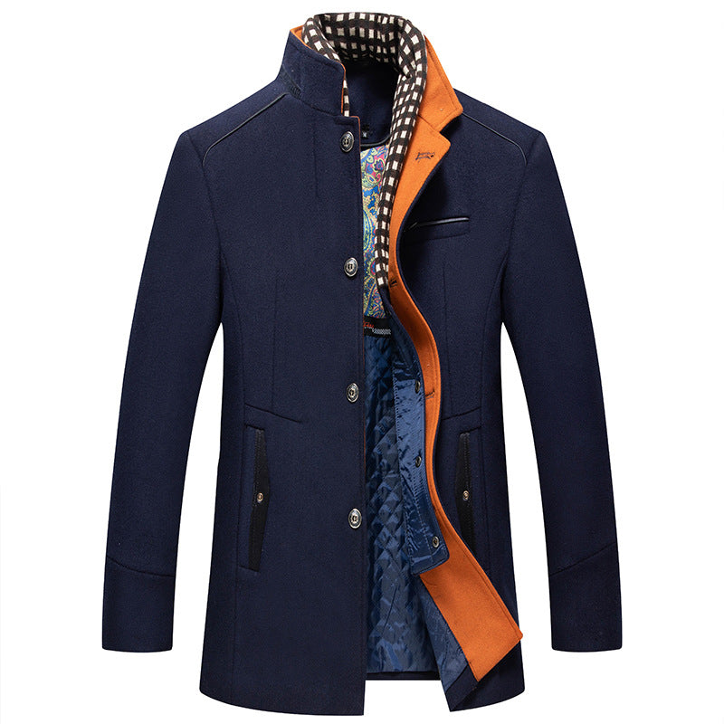 Edvin - Manteau Coupe Vent En Laine