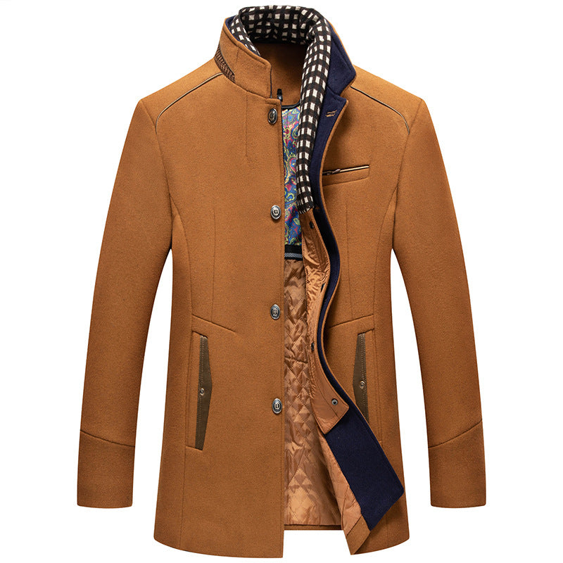 Edvin - Manteau Coupe Vent En Laine