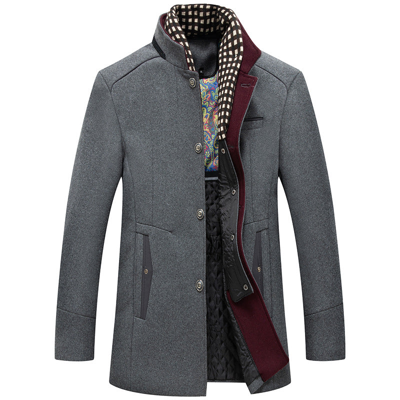 Edvin - Manteau Coupe Vent En Laine