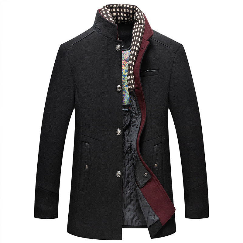 Edvin - Manteau Coupe Vent En Laine