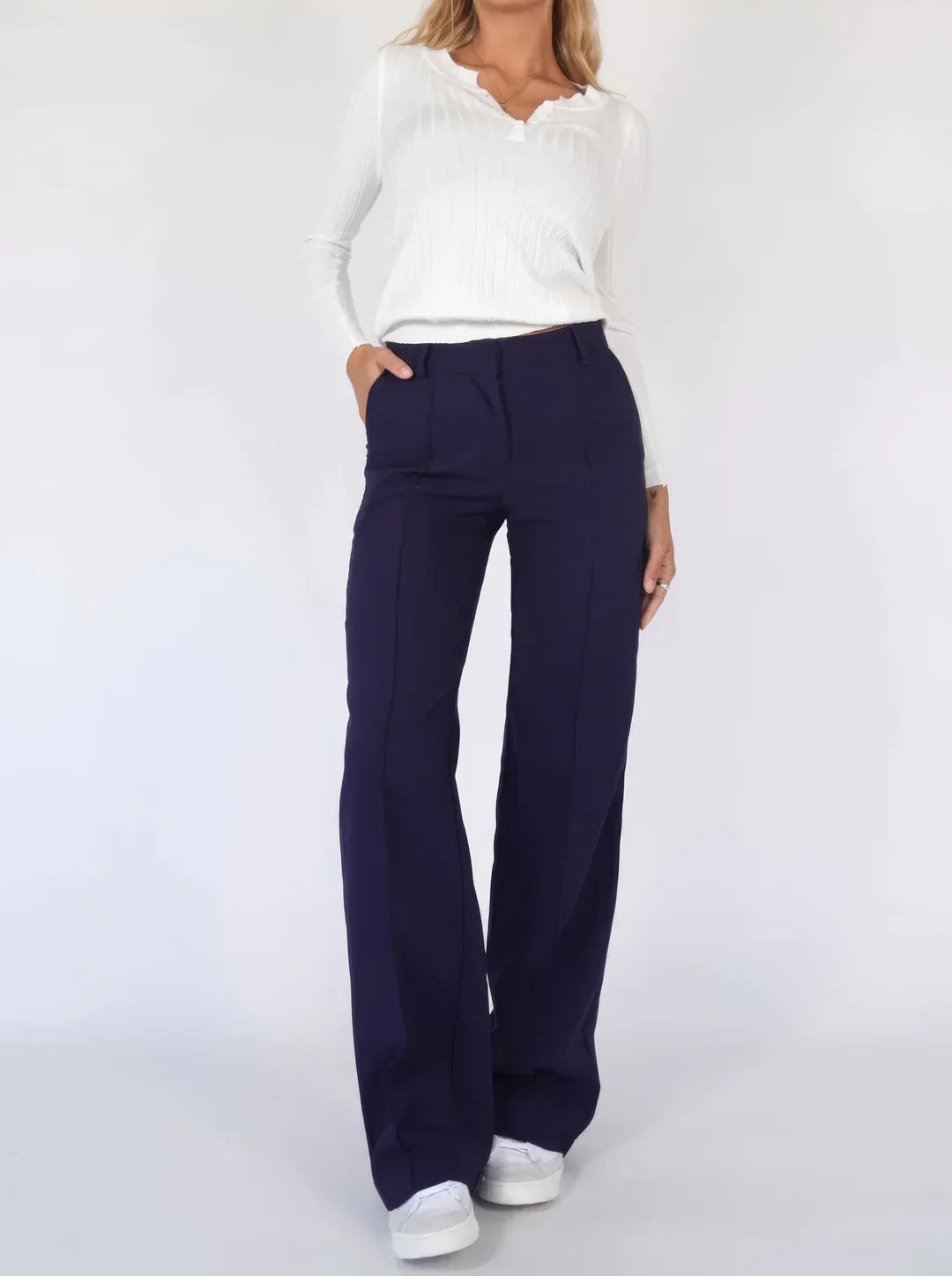 Eva | Fashionable Flared Trousers