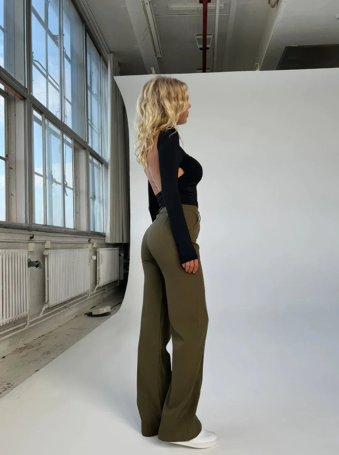 Eva | Fashionable Flared Trousers