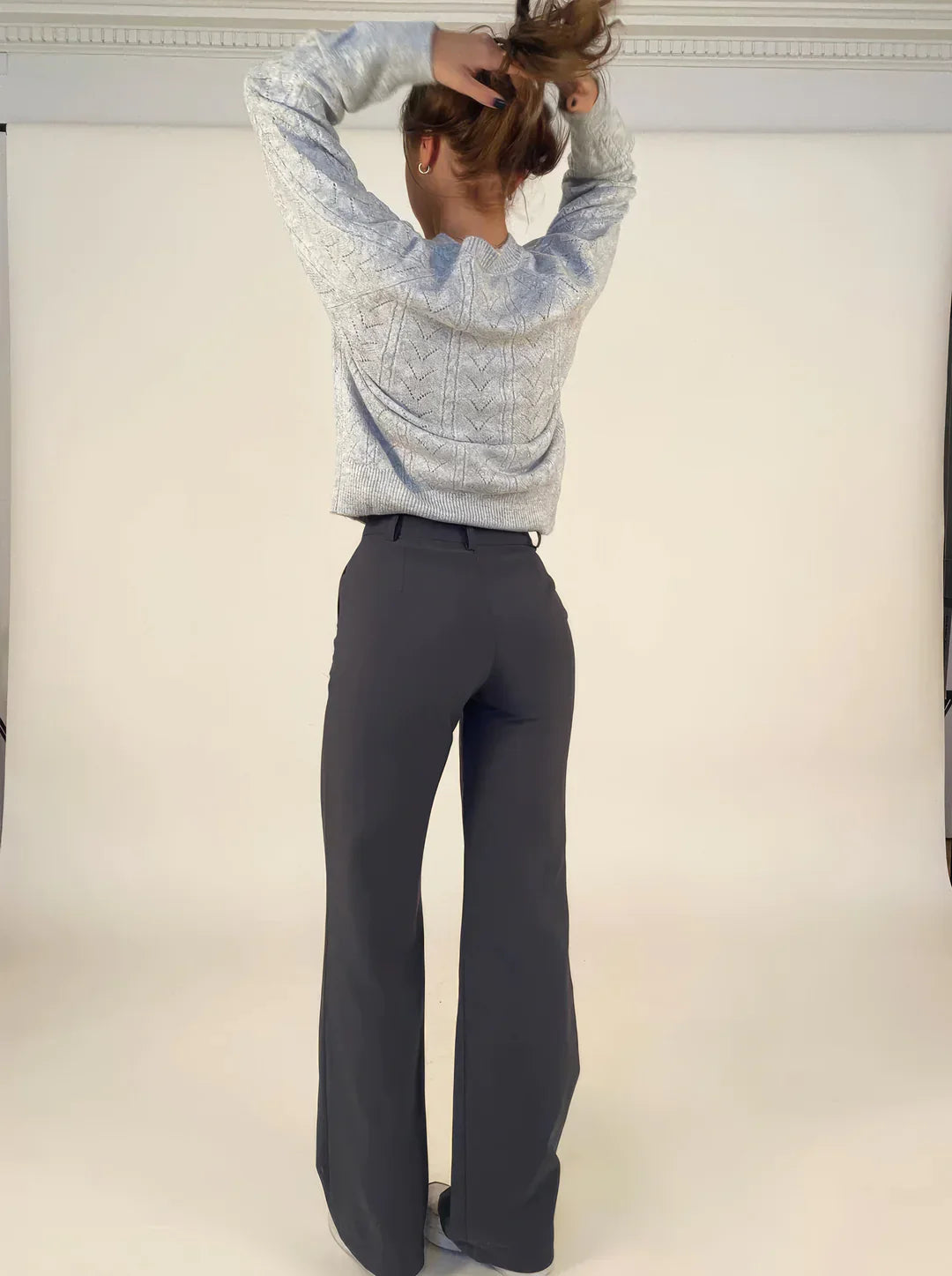 Eva | Fashionable Flared Trousers