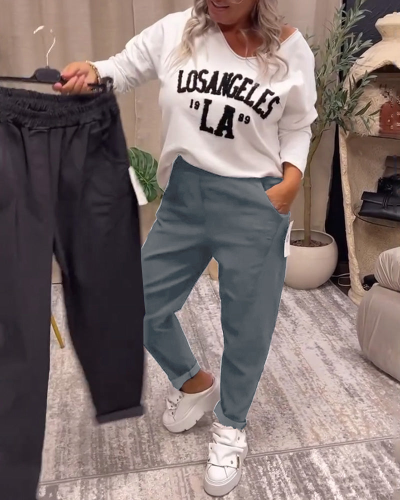 Brandi - Pantalon Chic Décontracté