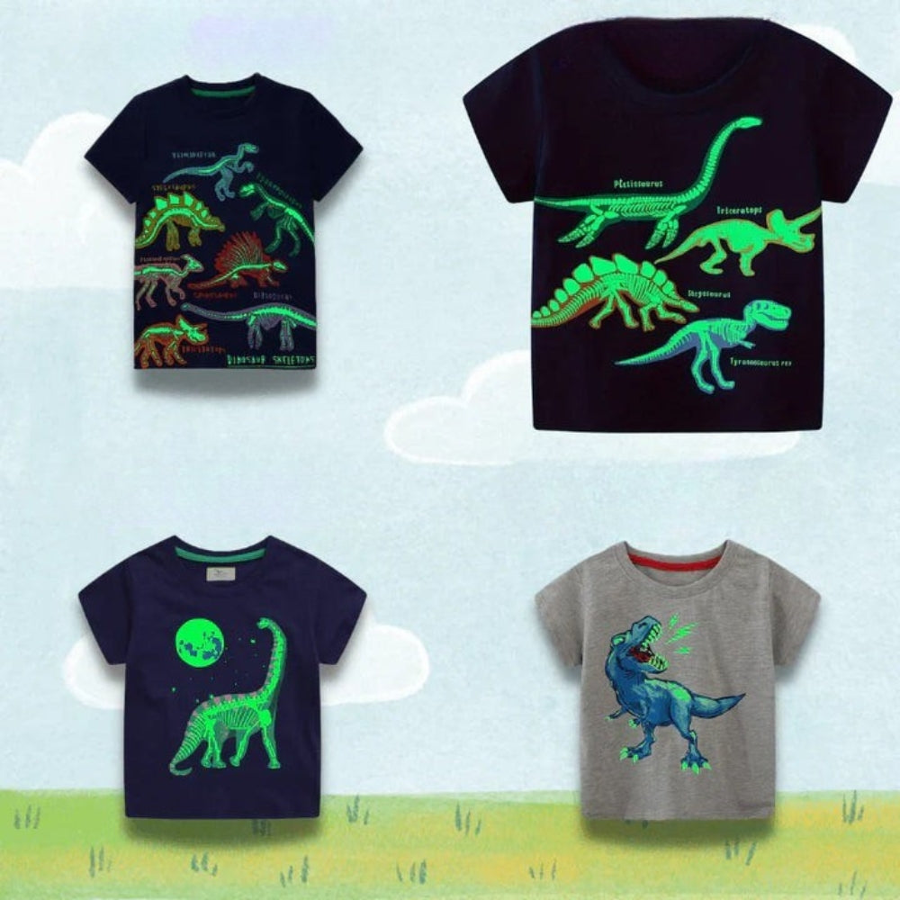 Danny - T-Chemise Dinosaure