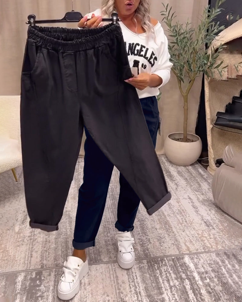 Brandi - Pantalon Chic Décontracté