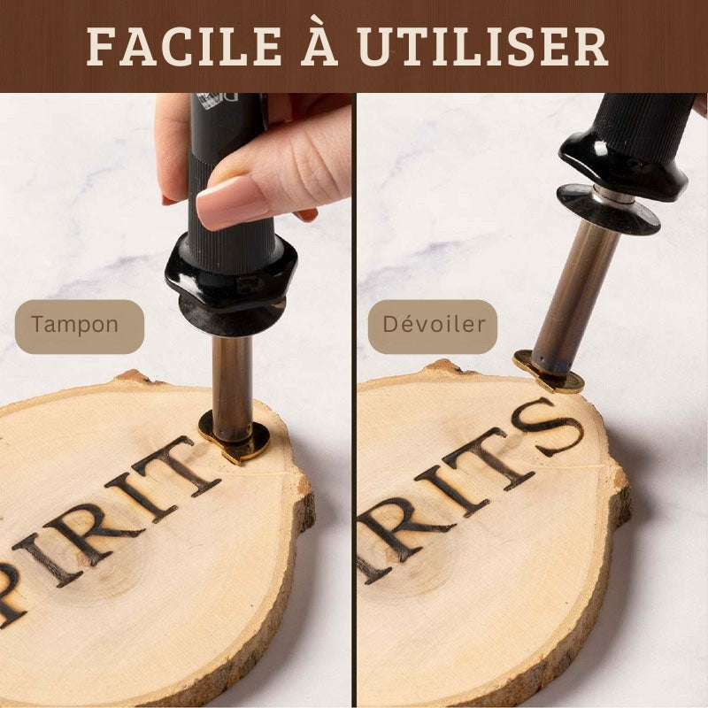 BurnCraft - Bois DIY Brûlage et Set de Sculpture