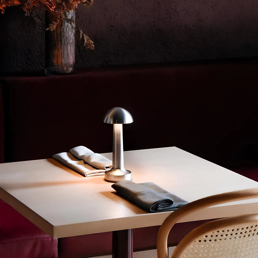 BrassGlow - Lampe de Table Pour Bar de Restaurant