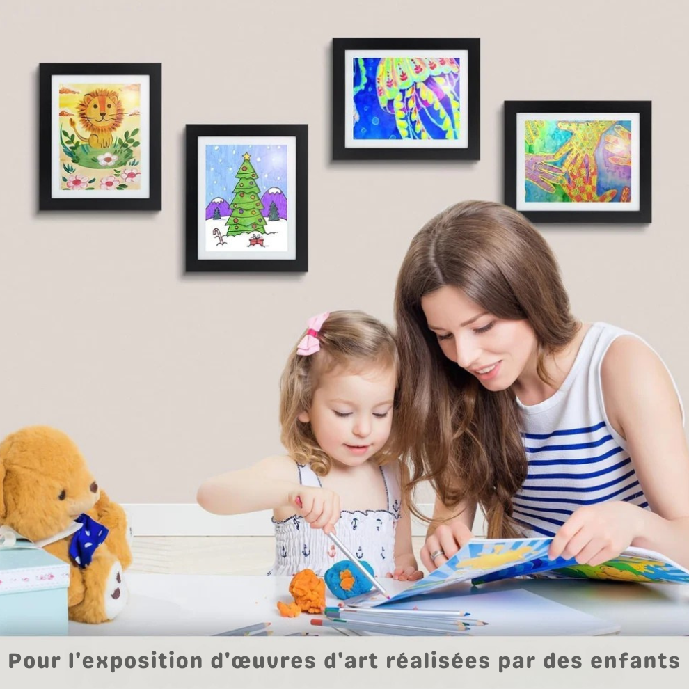 ArtKid - Cadre Magnétique D'exposition D'œuvres D'art Pour Enfants