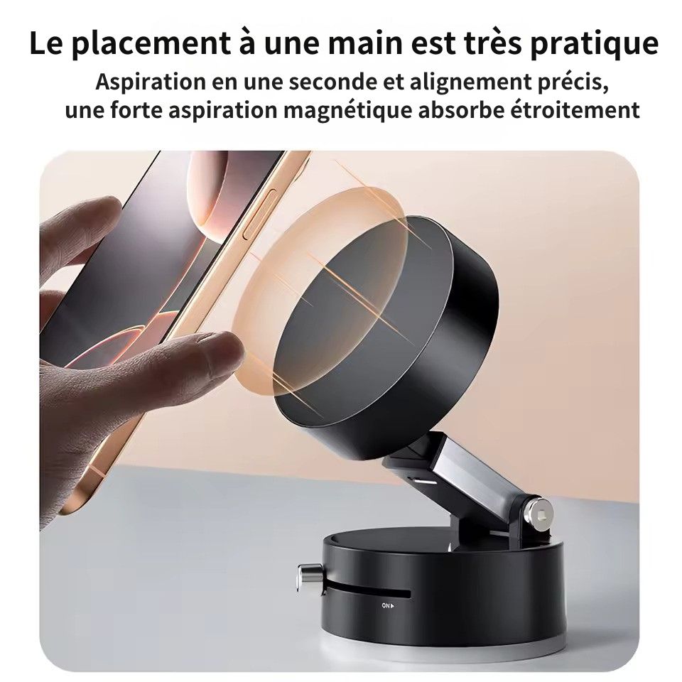 HoldEase - Support Magnétique Pliable Pour Téléphone Portable