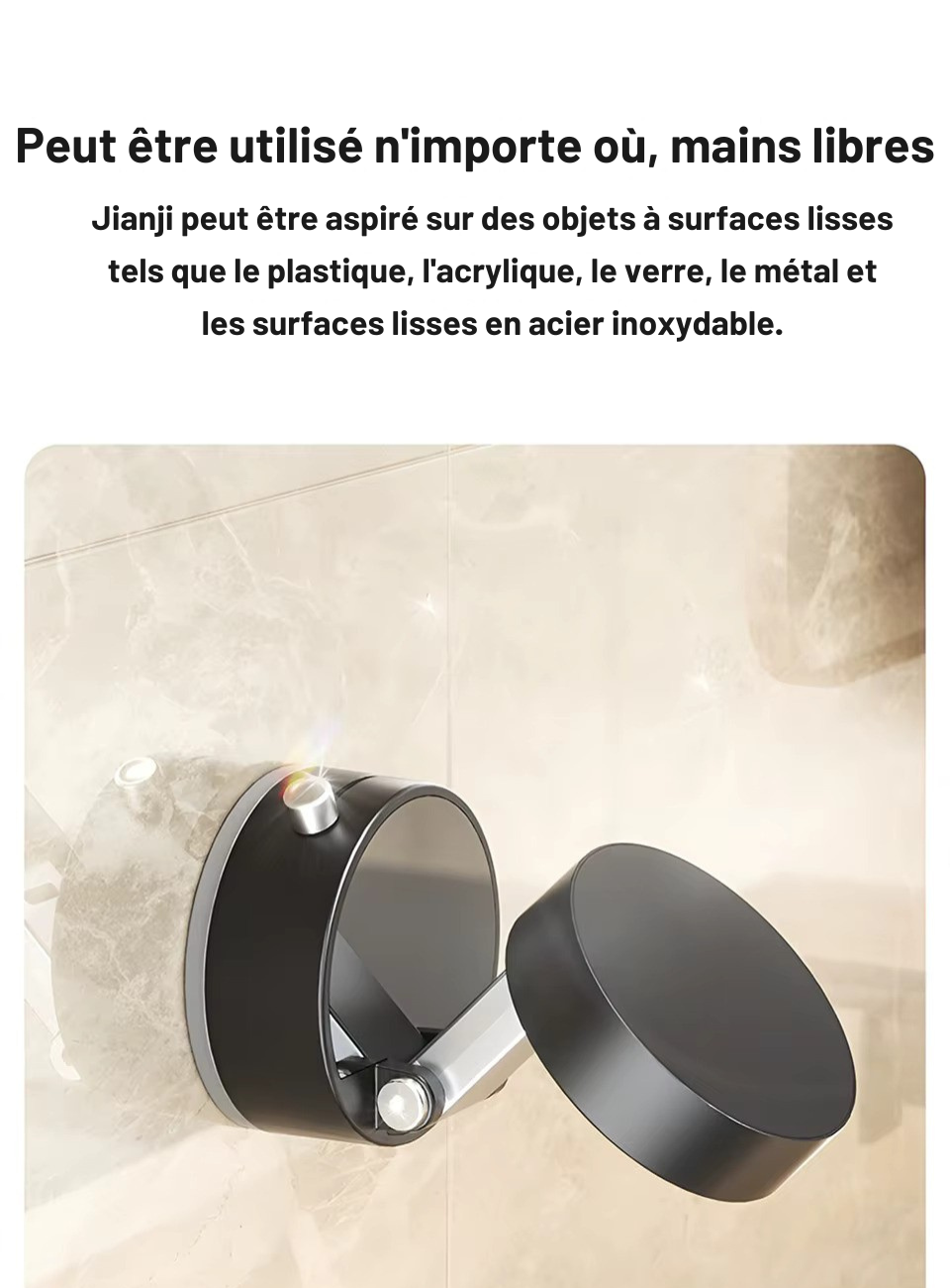 HoldEase - Support Magnétique Pliable Pour Téléphone Portable