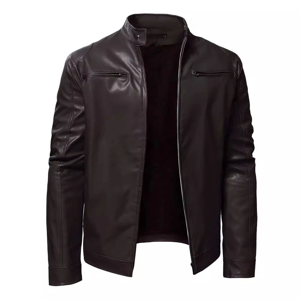 Bertil - Veste De Motard En Cuir