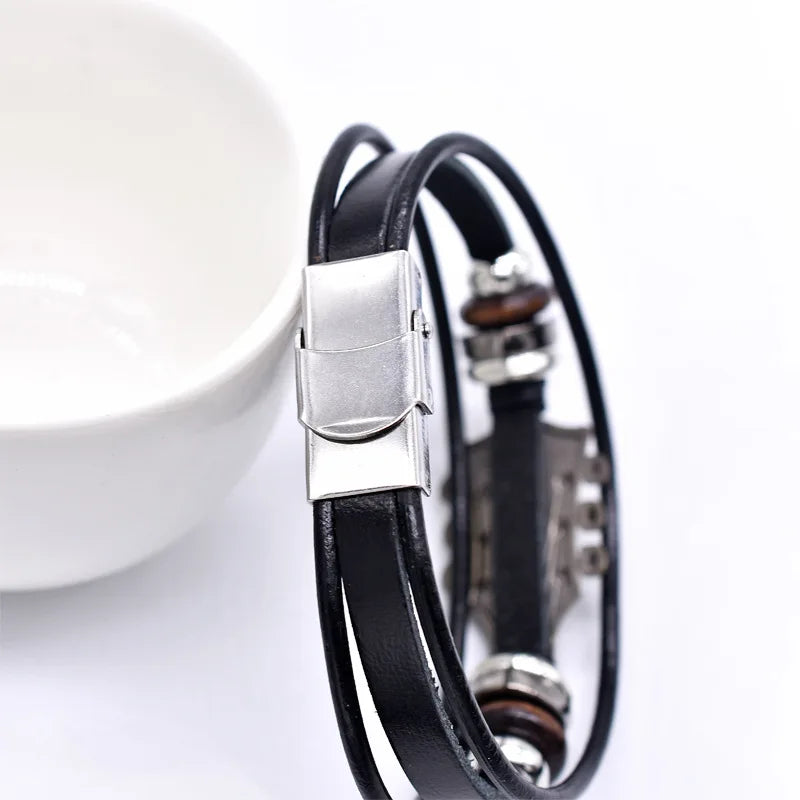 Guitarista - Guitare Cuir Bracelet