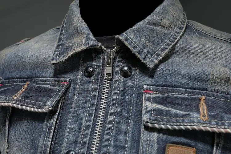 Corwin - Veste en Jean Vintage